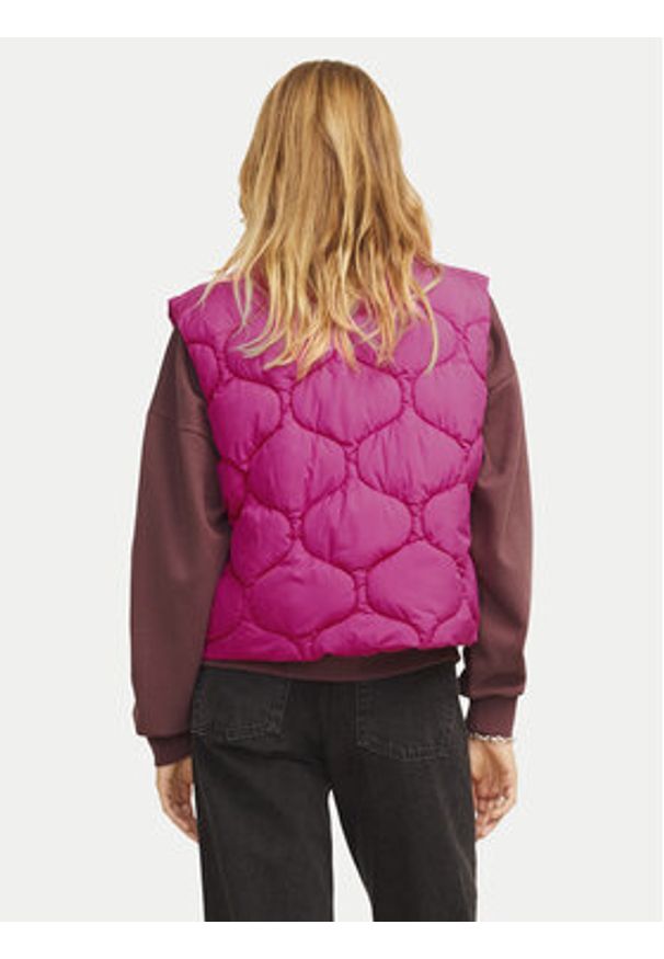 JJXX Bezrękawnik Sena 12258496 Różowy Regular Fit. Kolor: różowy. Materiał: syntetyk. Długość rękawa: bez rękawów