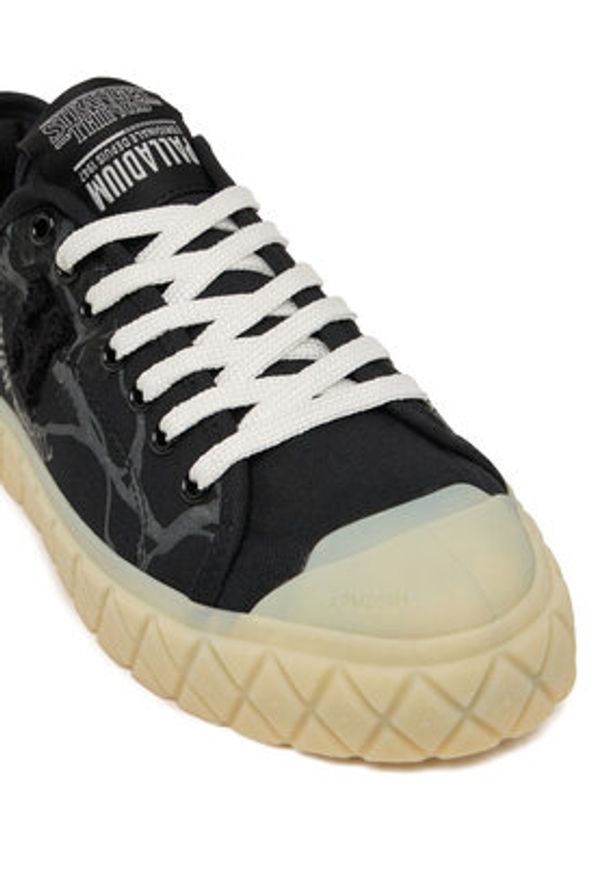 Palladium Trampki Palla Ace Vines 94632-008-M Czarny. Kolor: czarny. Materiał: materiał