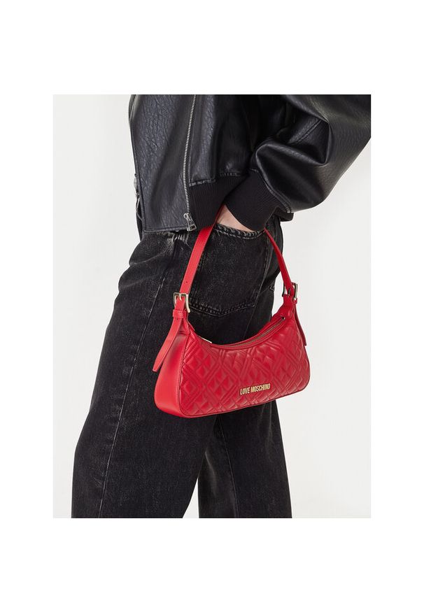 Love Moschino - Torebka LOVE MOSCHINO. Kolor: czerwony