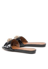 Kurt Geiger Klapki Kensington Flat 8496100309 Czarny. Kolor: czarny. Materiał: skóra #8