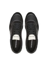 Emporio Armani Sneakersy X4X537 XN730 R926 Czarny. Kolor: czarny. Materiał: materiał #5