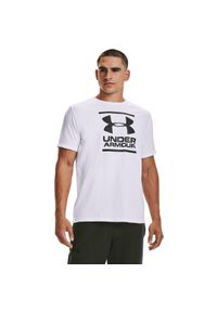 Koszulka sportowa męska Under Armour GL Foundation SS Tee. Kolor: biały, czarny, wielokolorowy. Długość rękawa: krótki rękaw. Długość: krótkie