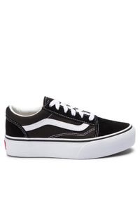 Vans Tenisówki Old Skool Platfor VN0A3TL36BT1 Czarny. Kolor: czarny. Materiał: zamsz, skóra