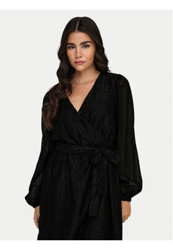 JDY Sukienka koktajlowa Roxy 15335628 Czarny Regular Fit. Kolor: czarny. Materiał: syntetyk. Styl: wizytowy