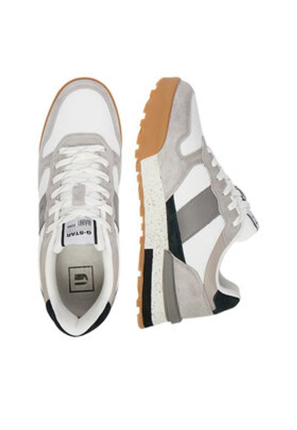 G-Star RAW - G-Star Raw Sneakersy EO-MILAN-01 Szary. Kolor: szary. Materiał: skóra, zamsz