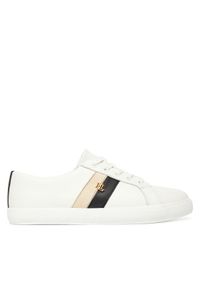 Lauren Ralph Lauren - LAUREN RALPH LAUREN Sneakersy Janson II 802979187001 Biały. Kolor: biały. Materiał: skóra #1