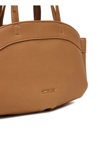 Gino Rossi - GINO ROSSI Torebka C-LDA8549 Brązowy jasny. Kolor: brązowy. Materiał: skórzane #4