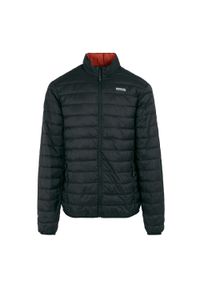 Regatta - Męska Kurtka Ocieplana Hillpack II. Kolor: czarny, czerwony, wielokolorowy. Materiał: puch. Sport: turystyka piesza #1