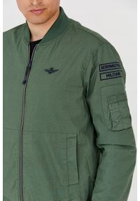 Aeronautica Militare - AERONAUTICA MILITARE Męska zielona bomberka, Rozmiar 50. Kolor: zielony #3