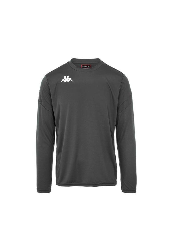 Jersey Kappa Dovol. Kolor: szary. Materiał: jersey. Długość rękawa: długi rękaw. Sport: fitness