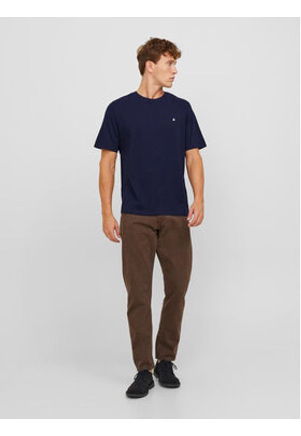 Jack & Jones - Jack&Jones T-Shirt Paulos 12245087 Niebieski Standard Fit. Kolor: niebieski. Materiał: bawełna