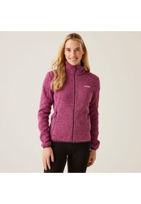 Regatta - Polar turystyczny damski Newhill. Kolor: fioletowy. Materiał: polar. Sport: turystyka piesza #1