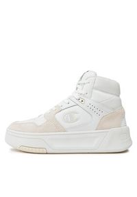 Champion Sneakersy Z80 Hi Platform Sl Mid Cut Shoe S11598-WW001 Biały. Kolor: biały. Materiał: skóra. Obcas: na platformie #3