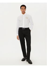 Versace Jeans Couture Koszula 78GALYS1 Biały Slim Fit. Kolor: biały. Materiał: bawełna