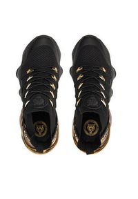 Plein Sport Sneakersy SADS USC0518 STE003N Czarny. Kolor: czarny. Materiał: materiał #3