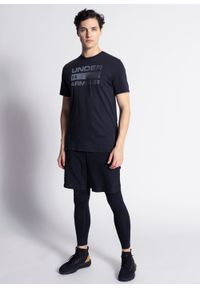 Koszulka męska Under Armour Team Issue Wordmark SS (1329582-001). Kolor: czarny. Sport: fitness #4