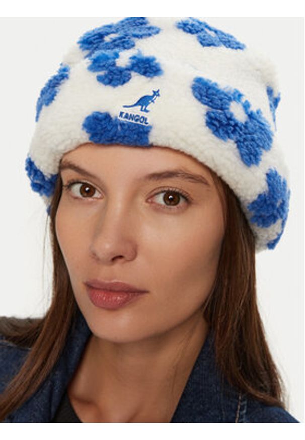 Kangol Czapka Floral Fleece Beanie K5421 Biały. Kolor: biały. Materiał: poliester, materiał