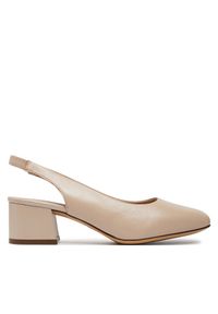 Czółenka Caprice. Kolor: beżowy #1