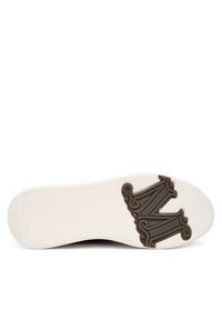 Max Mara Sneakersy Maxiwk 2524766012650 Brązowy. Kolor: brązowy. Materiał: materiał, wełna #5