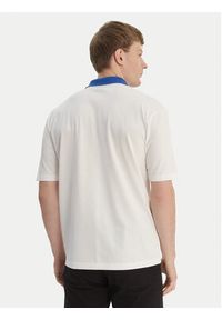 Hugo - HUGO Polo Dunios_RB 50559650 Biały Regular Fit. Typ kołnierza: polo. Kolor: biały. Materiał: bawełna #2