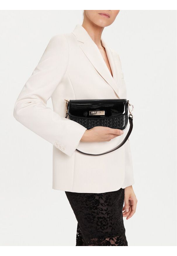 Nine West Torebka CEO-MISSISIPI-I-LDA8009 Czarny. Kolor: czarny