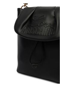 Love Moschino - LOVE MOSCHINO Plecak JC4224PP0OKA0000 Czarny. Kolor: czarny. Materiał: skóra #5