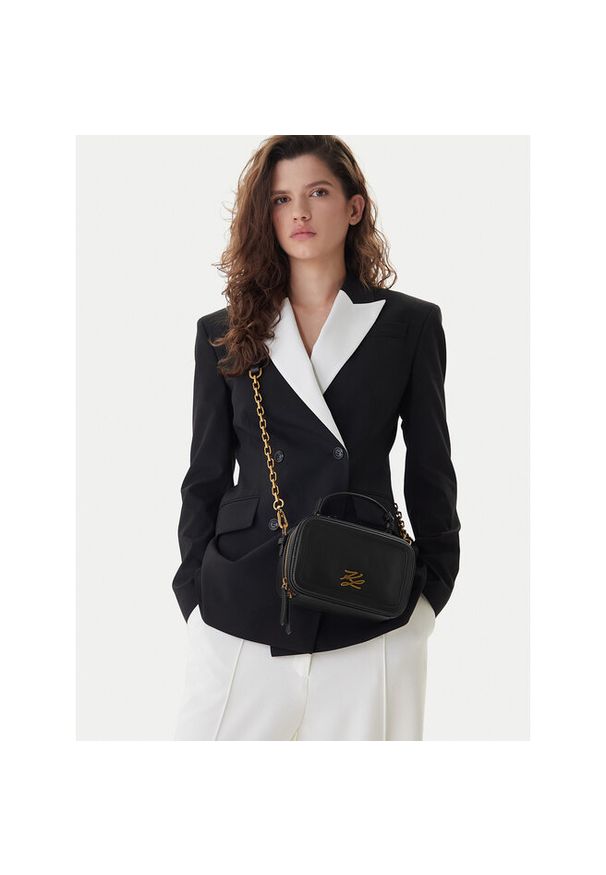 Karl Lagerfeld - Torebka KARL LAGERFELD. Kolor: czarny