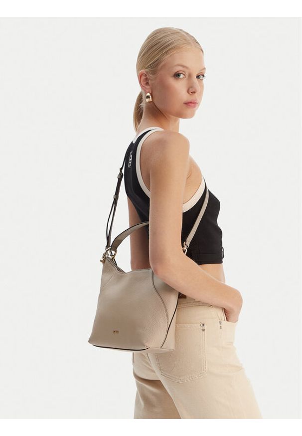 Furla Torebka Lara S WB01958 HSF000 BG 4488S 1007 Beżowy. Kolor: beżowy. Materiał: skórzane