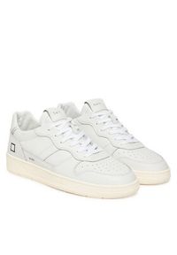 D.A.T.E. Sneakersy Court 2.0 Basic M431-C2-BA Biały. Kolor: biały. Materiał: skóra