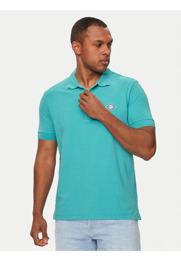 Replay Polo M3070A.000.22696M Niebieski Regular Fit. Typ kołnierza: polo. Kolor: niebieski. Materiał: bawełna