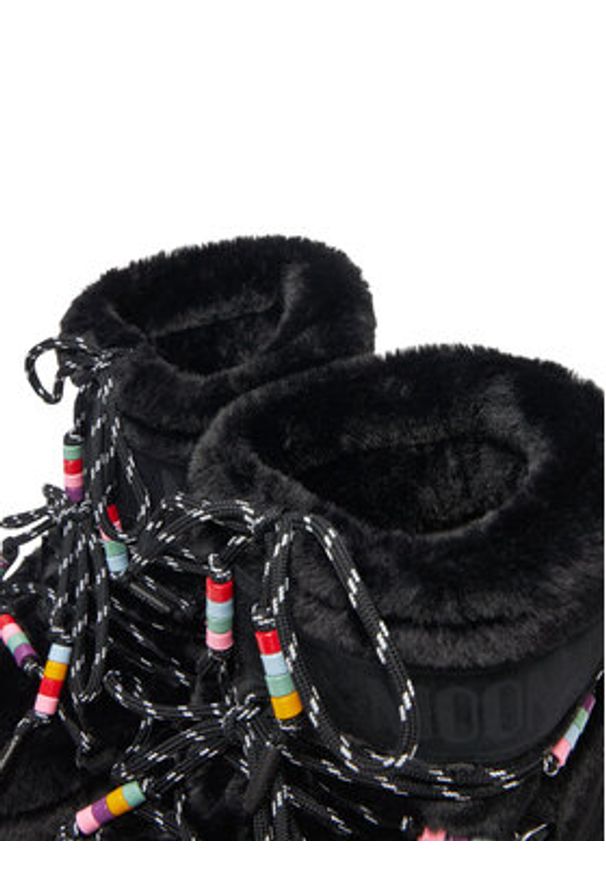 Moon Boot Śniegowce 80D1409470 Czarny. Kolor: czarny. Materiał: materiał