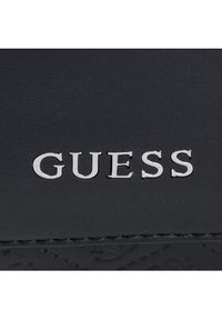Guess Plecak Dan 4G Embossed HM6857 PL201 Czarny. Kolor: czarny. Materiał: skóra