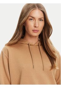 Guess Bluza V5YQ04 KBSL2 Beżowy Regular Fit. Kolor: beżowy. Materiał: syntetyk #3