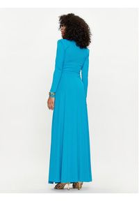 Silvian Heach Sukienka wieczorowa GPP24429VE Niebieski A-Line Fit. Kolor: niebieski. Materiał: syntetyk. Styl: wizytowy