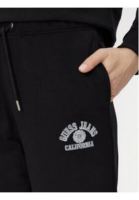 Guess Jeans Spodnie dresowe W5RB63 K68I4 Czarny Regular Fit. Kolor: czarny. Materiał: bawełna #7