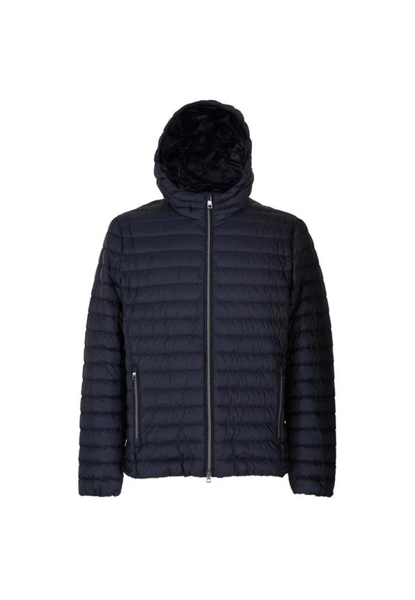 Geox - Kurtka GEOX M WARRENS Niebieski. Kolor: niebieski. Materiał: tkanina