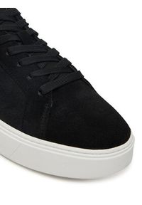 Calvin Klein Sneakersy Classic Cupsole Laceup Su YM0YM01434 Czarny. Kolor: czarny. Materiał: zamsz, skóra