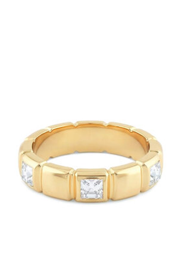 Guess Pierścionek JUBR06 181JW Złoty. Materiał: metalowe. Kolor: złoty