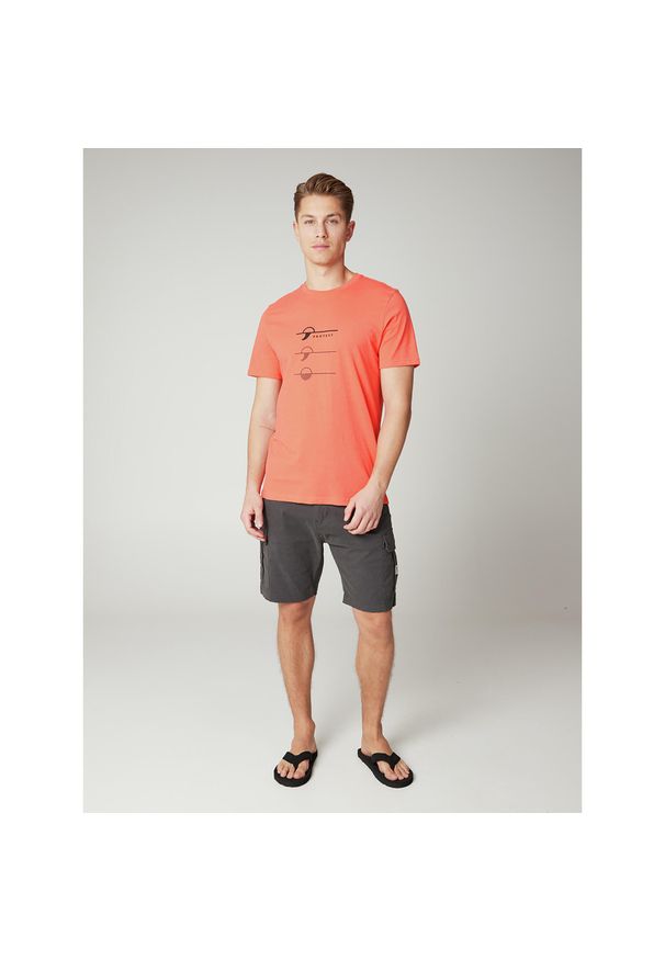 Koszulka męska Protest PRTARMANN. Kolor: pomarańczowy. Sport: turystyka piesza