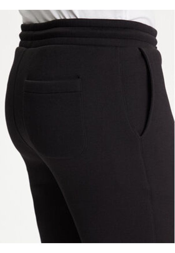 Karl Lagerfeld - KARL LAGERFELD Spodnie dresowe 705041 553907 Czarny Regular Fit. Kolor: czarny. Materiał: bawełna