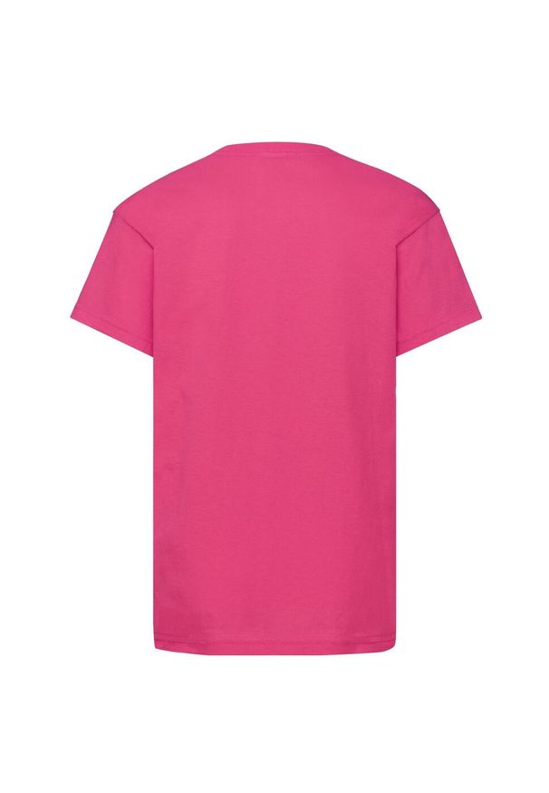 FRUIT OF THE LOOM - Oryginalna Koszulka Dla Dzieci. Kolor: różowy
