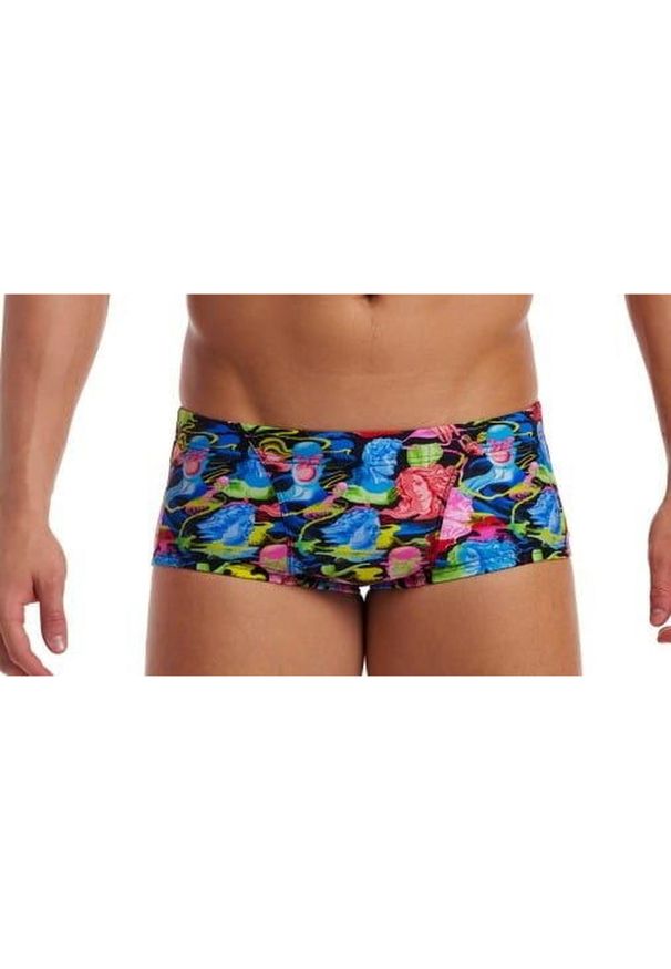 FUNKY TRUNKS - Kąpielówki Funky Trunks Art Snob - trunki męskie. Kolor: wielokolorowy
