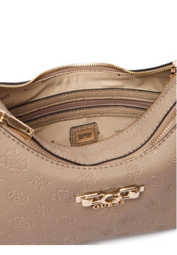 Guess Torebka Anise HWPD99 16180 Beżowy. Kolor: beżowy. Materiał: skórzane