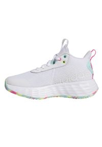 Adidas - Buty do koszykówki adidas OwnTheGame 2.0 Jr IF2696 białe białe. Zapięcie: sznurówki. Kolor: biały. Materiał: guma. Szerokość cholewki: normalna. Sport: koszykówka #6
