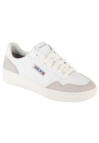 skechers - Buty sportowe Sneakersy damskie, Sport Court 2.0 - On The Block. Kolor: biały. Model: Skechers Sport. Sport: turystyka piesza