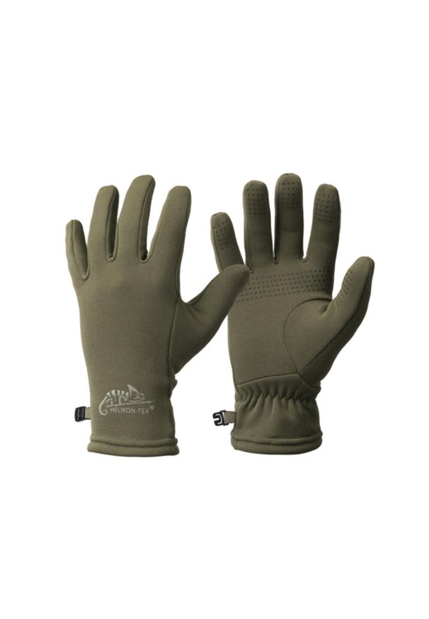 Helikon-Tex - Rękawice turystyczne jesienno zimowe Trekker Outback. Kolor: zielony. Sezon: zima, jesień. Sport: turystyka piesza