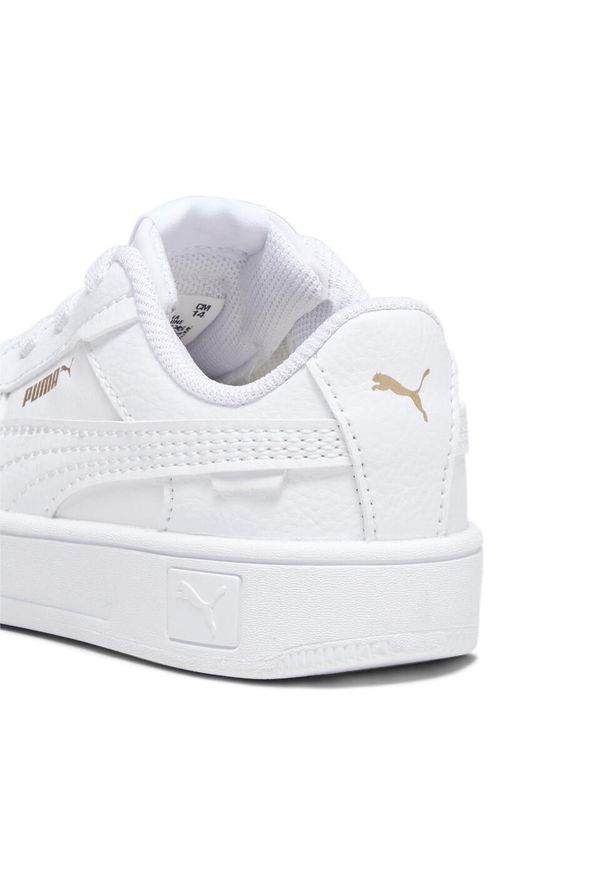 Puma - Sneakersy Carina Street dla małych dzieci PUMA White Gold. Kolor: biały, wielokolorowy, żółty. Sezon: lato. Sport: bieganie