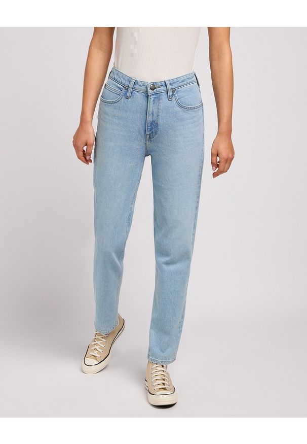 Lee - LEE DAMSKIE SPODNIE JEANSOWE CAROL LIGHT STORY 112348942