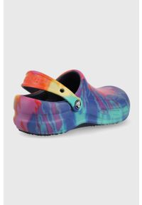 Crocs klapki Bistro Graphic Clog 204044. Materiał: materiał, guma. Obcas: na obcasie. Wysokość obcasa: niski #3