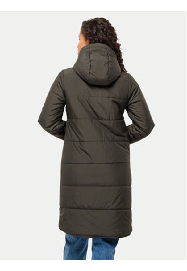Jack Wolfskin Kurtka zimowa Deutzer 1207501 Brązowy Regular Fit. Kolor: brązowy. Materiał: syntetyk. Sezon: zima